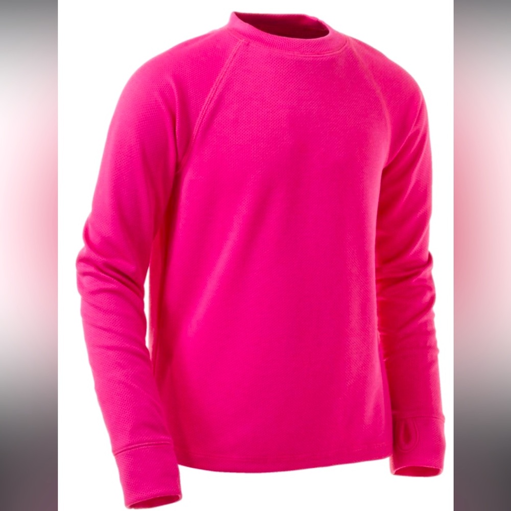 LL Bean Pink Wicked Warm Base Layer *Set* Teen Size 14-16